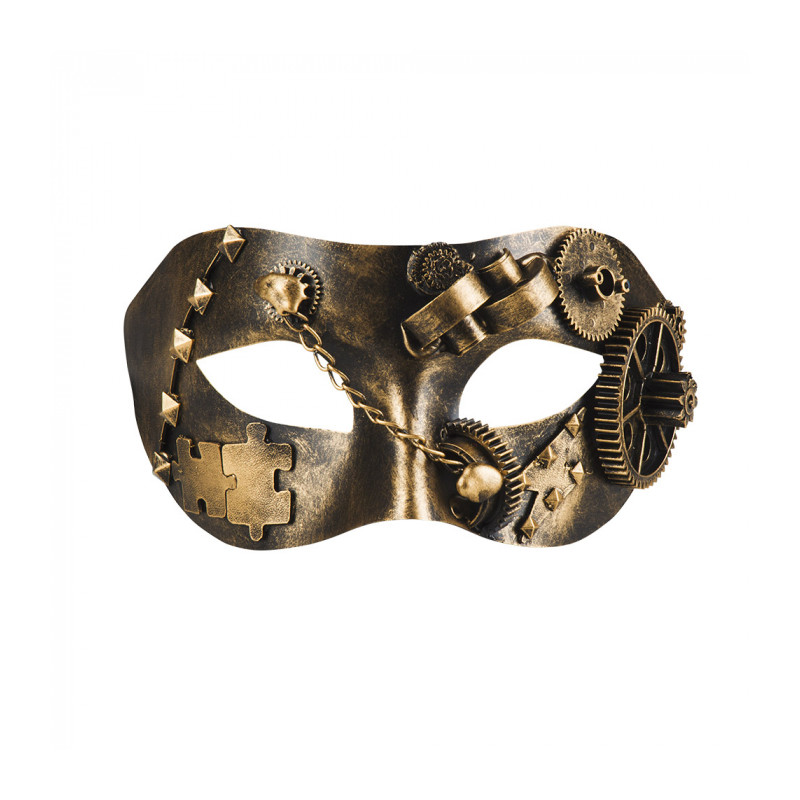 Maska v štýle steampunk